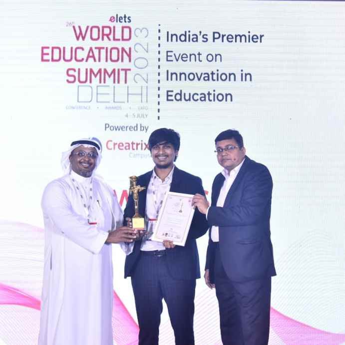 Innovative School Award in 26th Elets World Education Summit