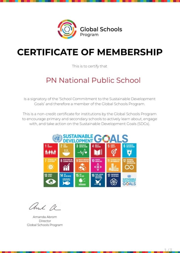 PN National Public School | Best Sustainable School in Gorakhpur
